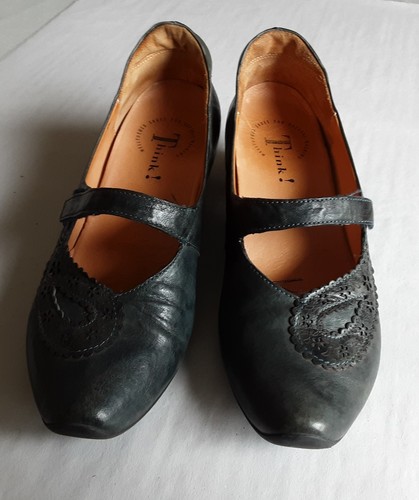 Think pumps blau - gr.,