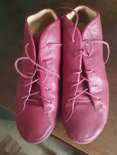 Stiefeletten von think - stiefeletten, rot
